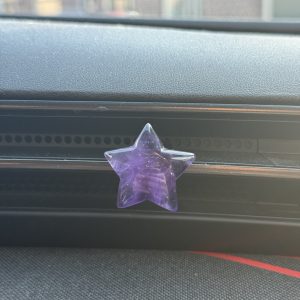 Amethist ster voor in de auto