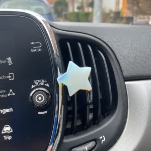Opaliet ster voor in de auto