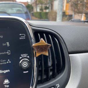 Tijgeroog ster voor in de auto