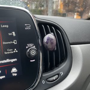 Amethist  voor in de auto