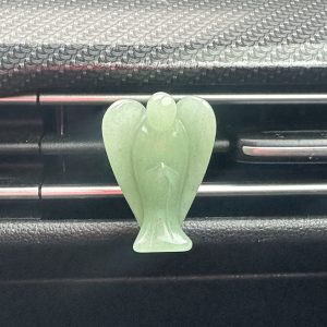 Aventurijn engel voor in de auto