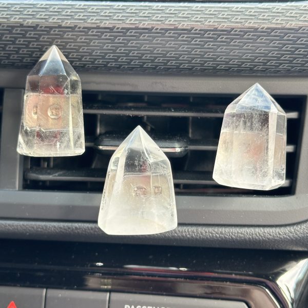 Bergkristal punt voor in de auto - Afbeelding 2