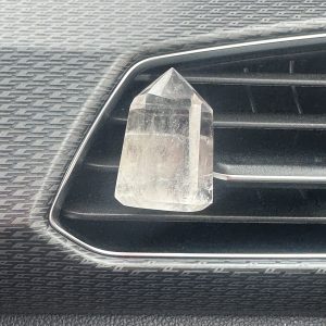 Bergkristal punt voor in de auto
