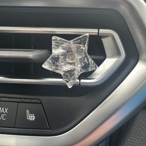 Bergkristal ster voor in de auto