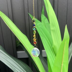 Regenboog raamhanger kristal #12