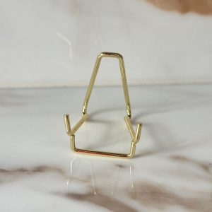 Edelsteen houder (goud) maat s