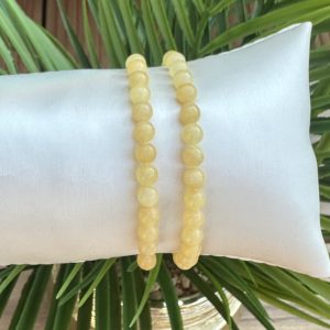 Caliet geel armband - 6mm