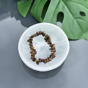 Tijgeroog split armband