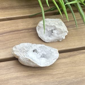 Kwarts geode 2 stuks- maat s