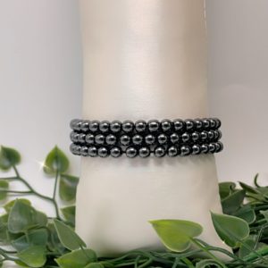 Hematiet armband voor volwassenen (6mm)