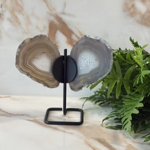 Agaat vlinder op standaard #343