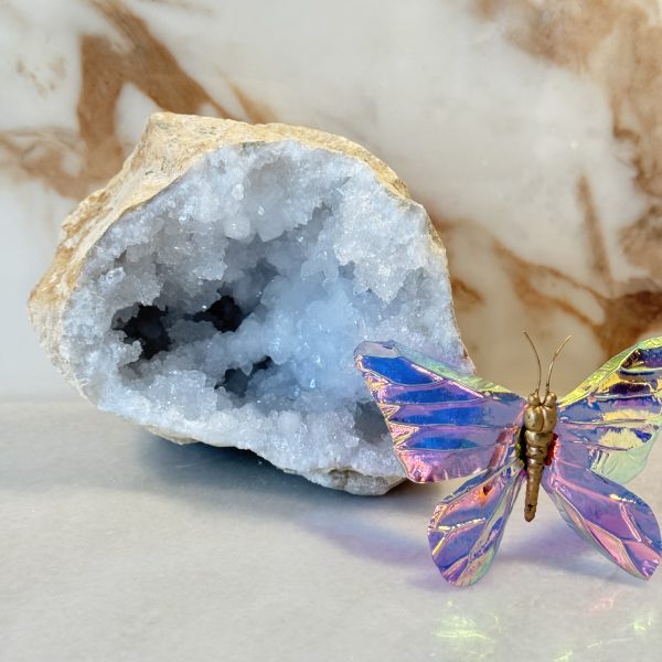 Bergkristal geode #372