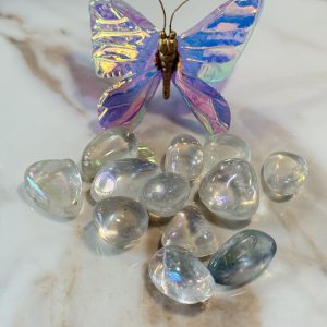 Angel aura trommelsteen