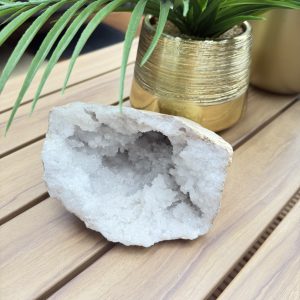 Bergkristal geode #410